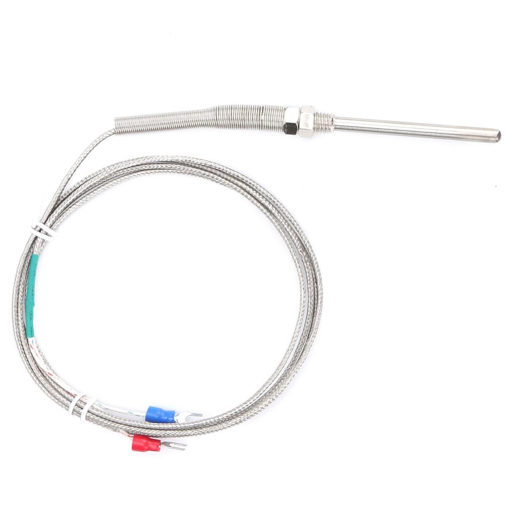5x70mm KType Termopara Czujnik Temperatury Sonda Ze Stali Nierdzewnej Gwint M8