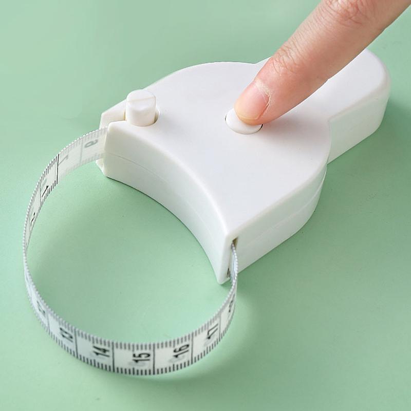 One Piece of a Flexible Measuring Tape, Designed for Precise Measurements, Suitable for Assessing Body Dimensions Such As Waist, Chest, And Thighs