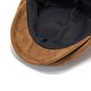 Classic Cap Autumn Winter Peaked Cap Suede Forward Cap Vintage Beret Painter's Cap