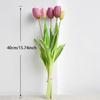 Five-headed Artificial Flowers Tulips Bouquet Real Touch High Quality Silicone Fake Flowers Home Room Garden Wedding Decorations