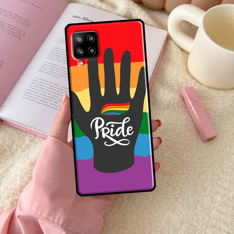 Gay Pride LGBT Rainbow Flag For Samsung Galaxy A54 A34 A14 A52 A32 A12 A13 A33 A53 A15 A16 A26 A36 A56 A06 A35 A55 Case