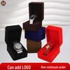 Flocking Watch Box for Men's & Women's Wristwatch Display and Storage Gift Packaging