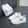 Children's White Shoes Student Board Shoes Boys Soft Soles Breathable Girls Shoes Tide