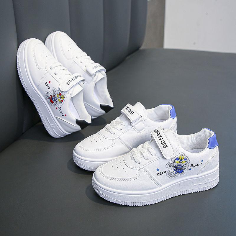 

Детская белая обувь студенческая повседневная обувь на доске для мальчиков дышащая спортивная обувь на мягкой подошве обувь для девочек повседневная обувь прилив 21 inner length [14.5CM]