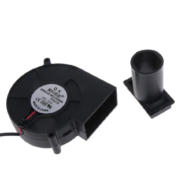 BBQ Fan Blower 9733 97mm Adjustable Speed DC12V 5500R Camping Cooking Fan Blower