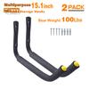 1/2/4 Stuks Heavy Duty Garagehaak 100 lbs Wandmontage Metalen Gereedschapshanger Kajaks Fiets Ladder Tuin Elektrisch Gereedschap Organizer Hangend Opbergrek