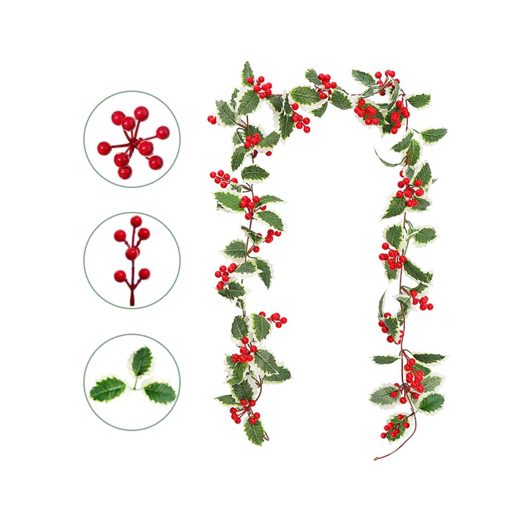 2m Artificial Flower Vine, Fake Flower Vine, Plastic Flower, Pipe Cover, Balcony Decoration