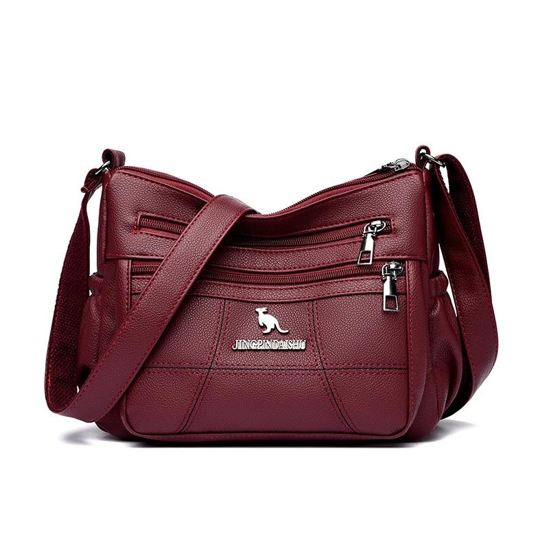 High Quality Women Shoulder Bag Leather Luxury Handbags Women's Bags Designer Shoulder Crossbody Bags for Women Sac A Main 2026