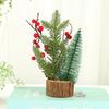 Mini Christmas Tree Desktop Decor Home Table Top Tree Ornament Xmas Decoration