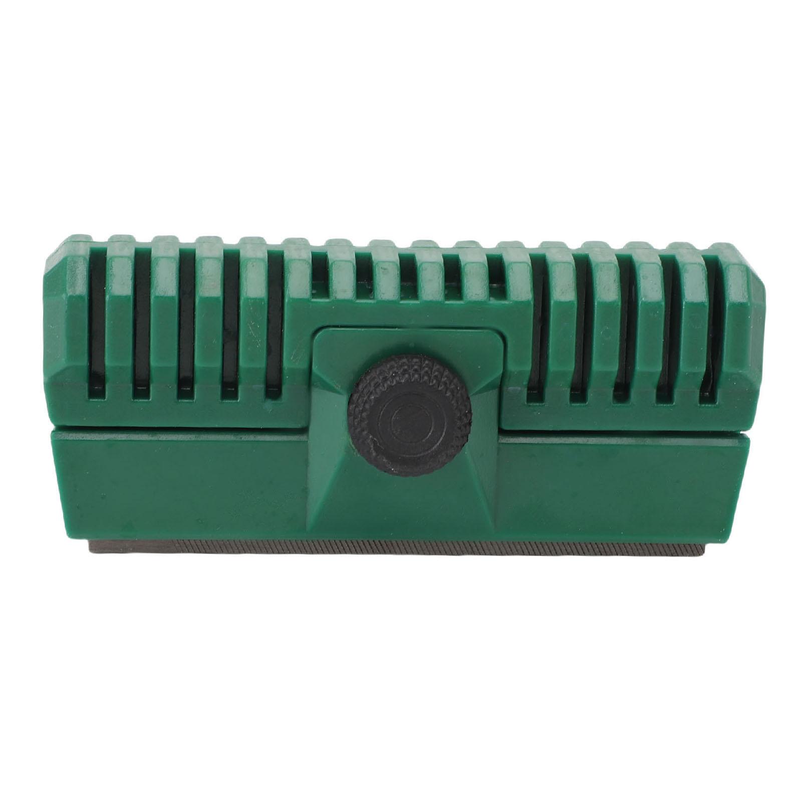 

Chainsaw Rail Dresser Tool Kit ABS Steel Chainsaw Guide Bar Rail Dresser File Repairer Tool for Maintenance