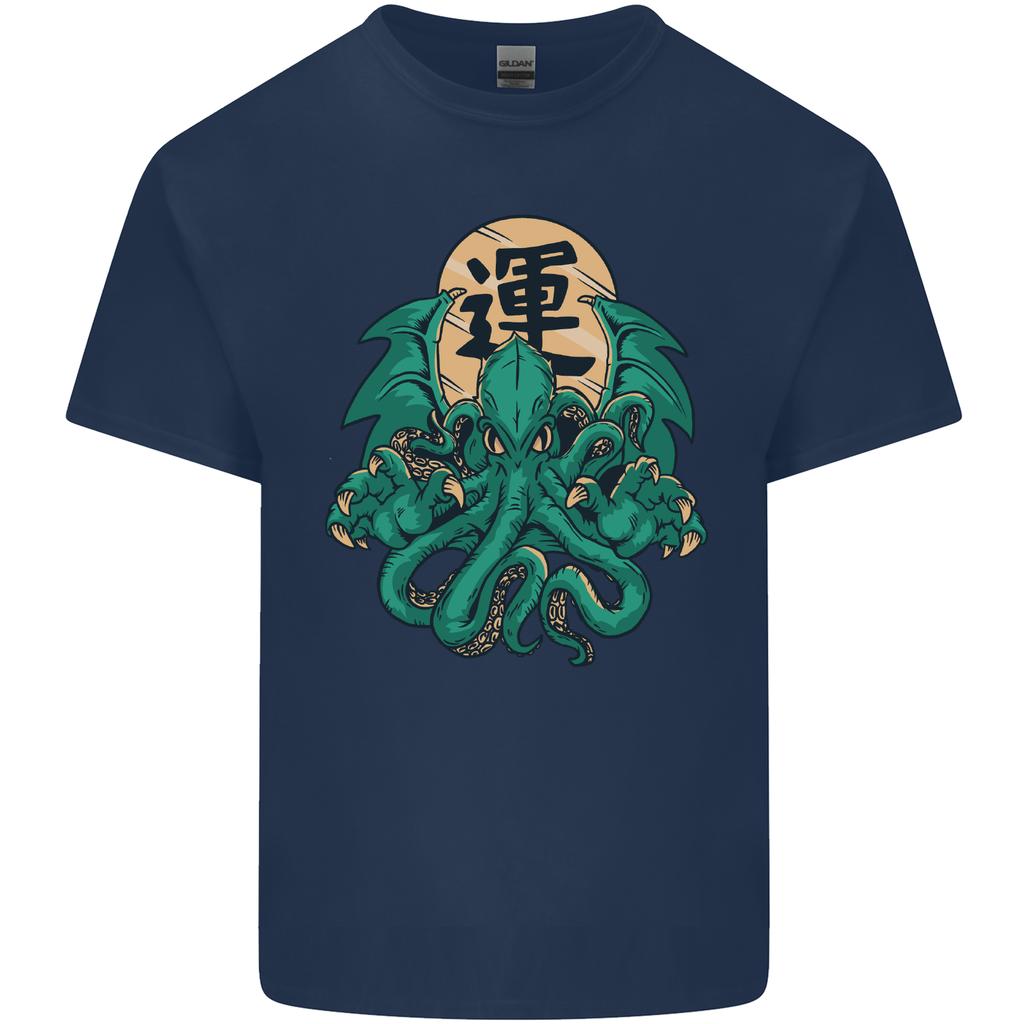 Cthulhu Monster Kraken Unisexs Light Cotton TShirt
