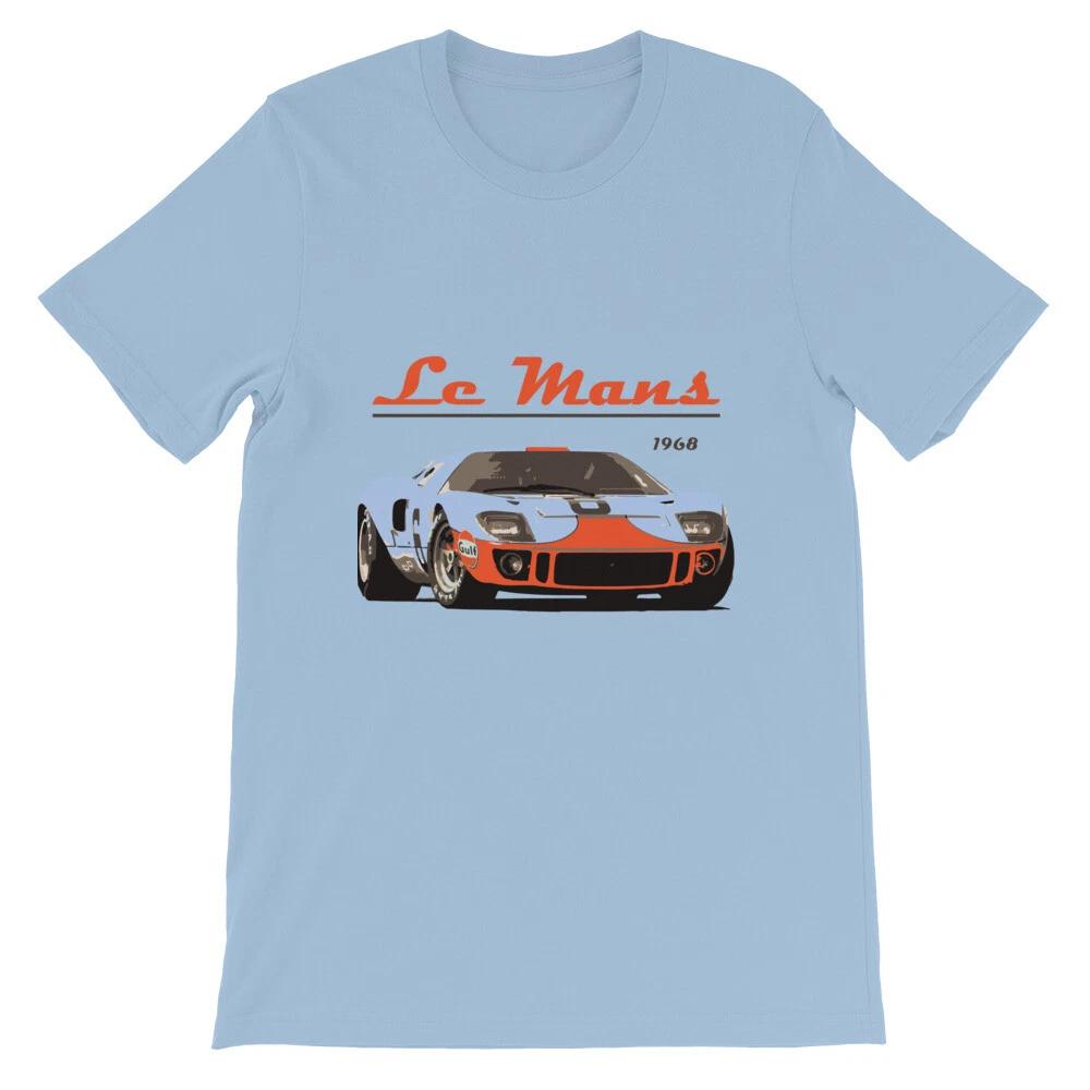 1968d GT40 Race Car T-Shirt L