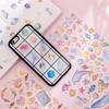 INS Magic Planet Crystal Epoxy Space Sticker Kawaii Transparent Three-Dimensional Handbook Diary Decoration DIY Children's Gift