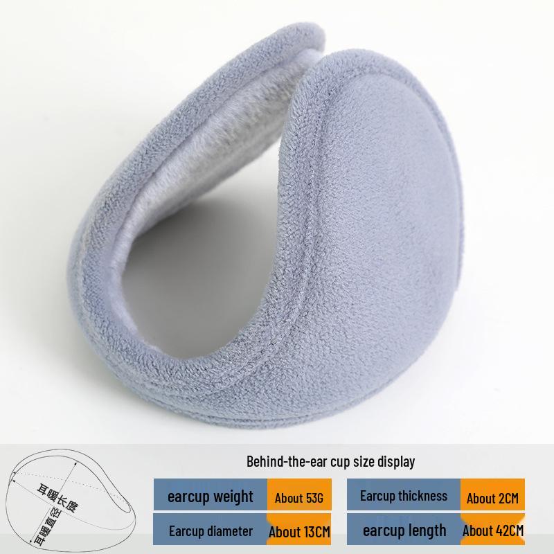 מחממי אוזניים חורפיים גדולים במיוחד לגברים: מחממי אוזניים עבים חסיני רוח לרכיבה על אופניים והגנה מפני קור חיצונית