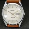 VINTAGE SEIKO AUTOMATIC 6309A REFURBISHED JAPAN MENS SILVER DIAL WATCH A701691-5 R206c-a701691