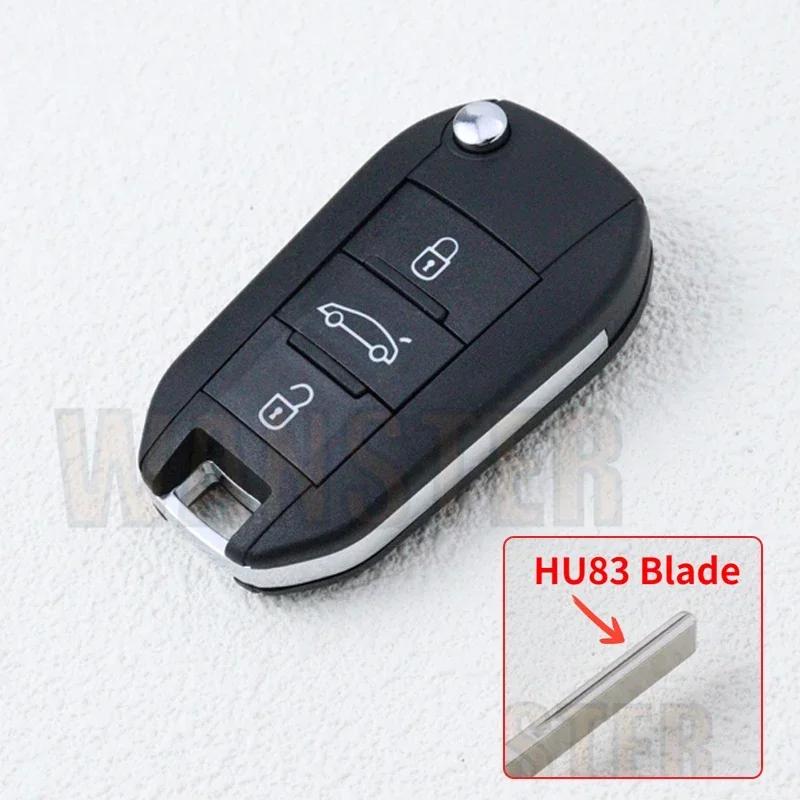 Para Peugeot 208 2008 301 308 508 5008 Rcz Expert Para Citroen C-Elysee C4-Cactus C3/Carcasa de Llave de Coche