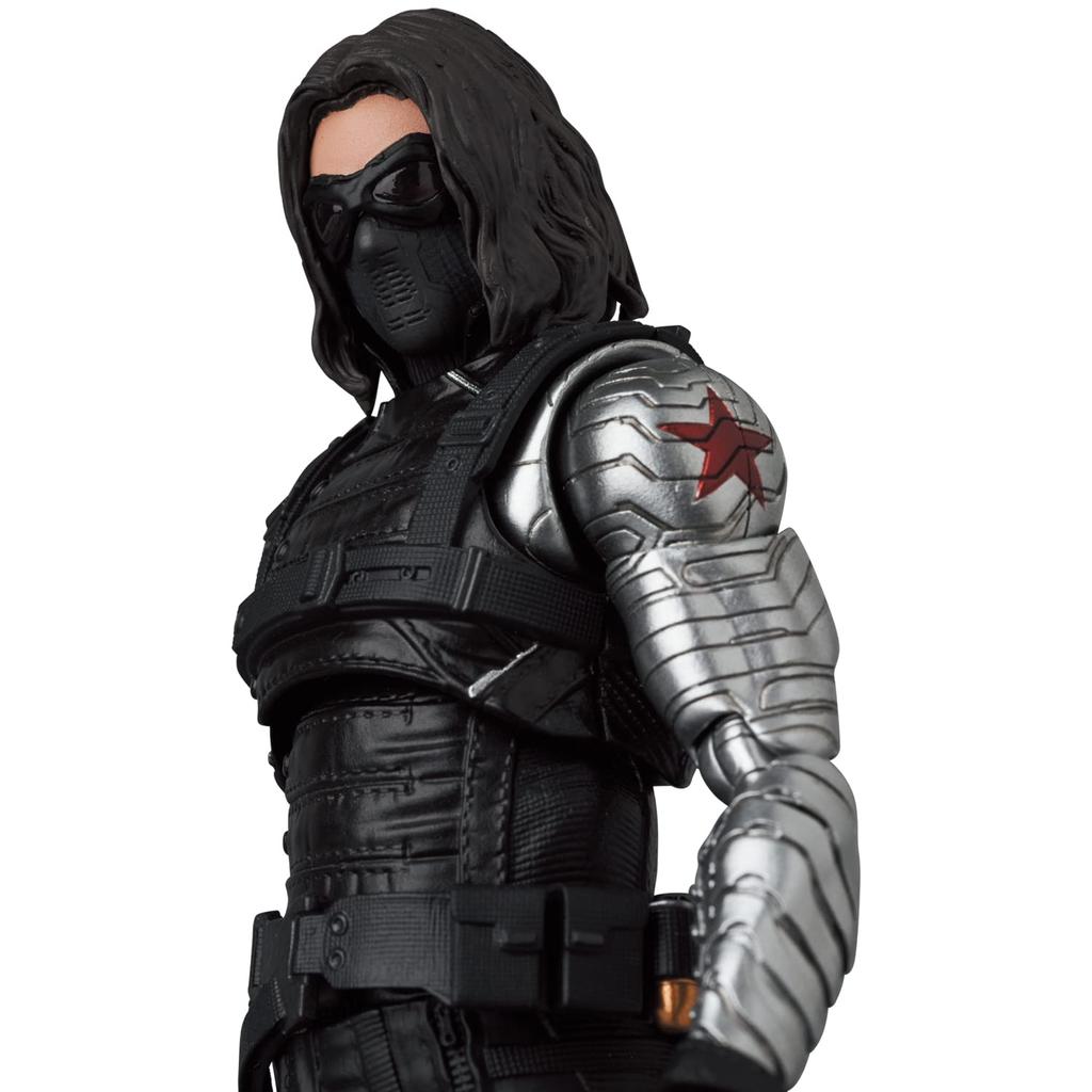 MAFEX Captain America WINTER SOLDIER Winter Soldier Height 155mm Painted Action Figure No.203 Approx. Non-scale