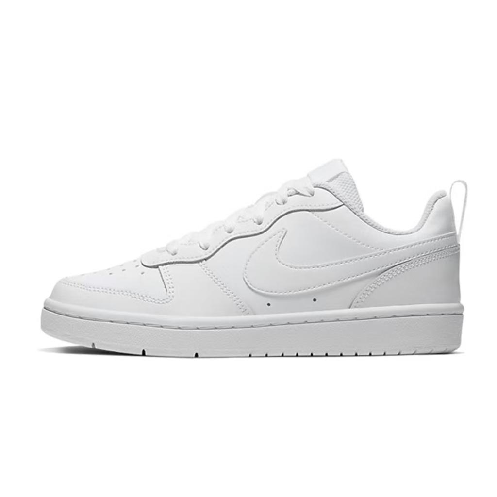 Nike Court Borough Spring Colors Unceasing, Idou Slip Resistant Abrasion Resistant Low top Skateboard Shoes Women's BQ5448-100(Team354-)
