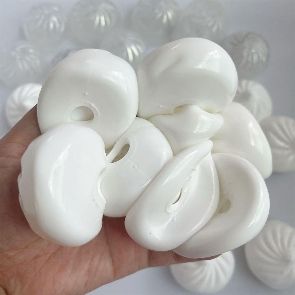 With Plug DIY Steamed Bun Blank Craft DIY Empty Ball Skin Dumpling Squishy Adults Beginners
