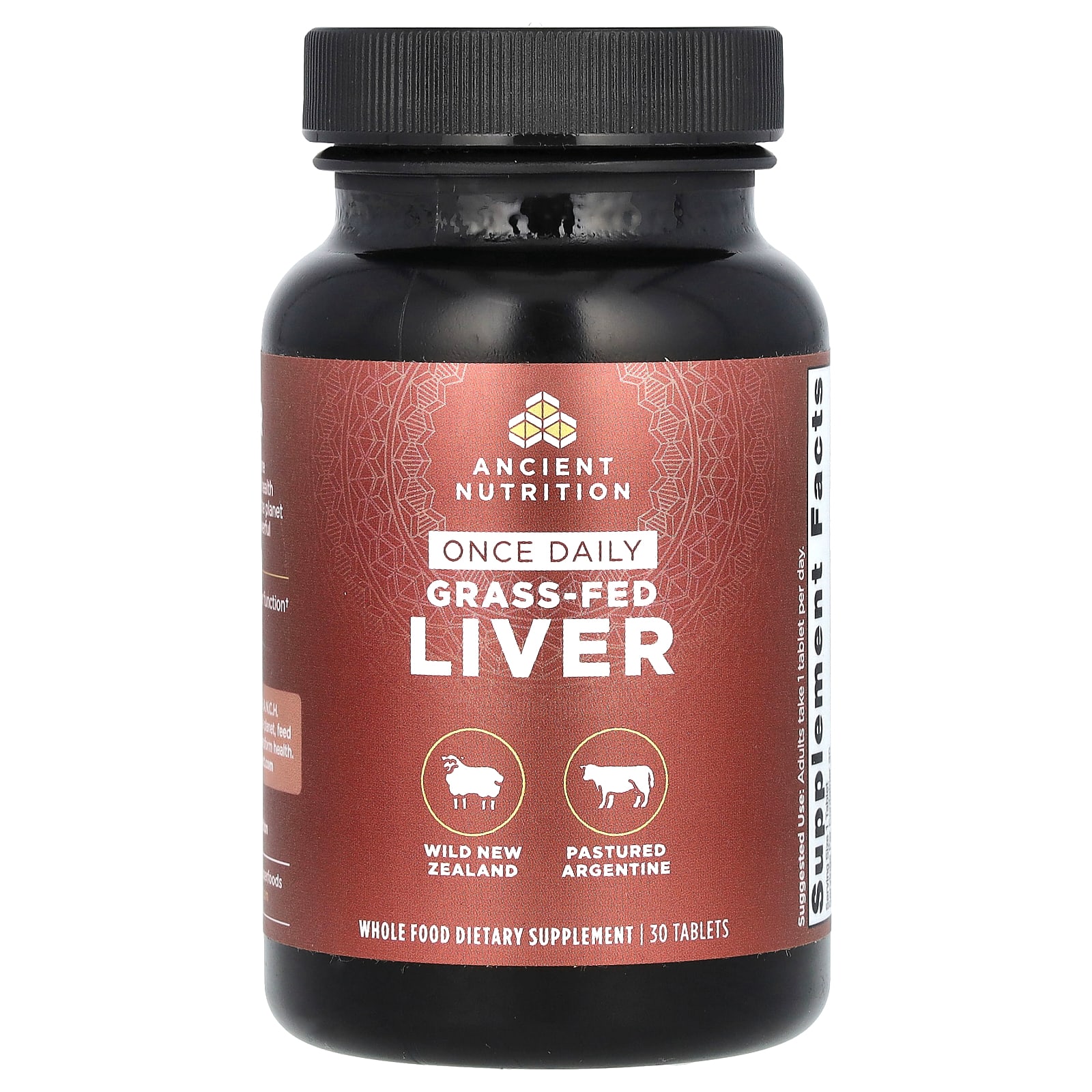 

Once daily, grass-fed, 30 tablets