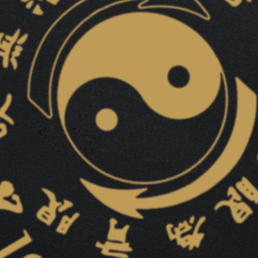 Funny Jeet Kune Do Martial Art Chinese Tai Chi Circle Quotes T Shirts Men Humor Tee Shirt Short Sleeve Unisex Loose Clothing