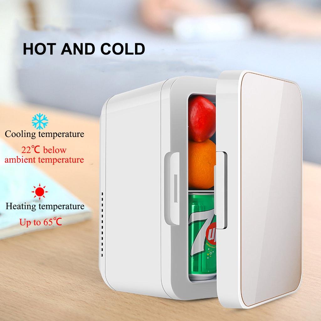 

12V Car Refrigerator 8L Freeze Heating Fridge Compressor for Car Home Picnic Refrigeration Heating -22~65 Degrees