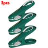 3/30pcs Plastic Clothes Pins Non-slip Anti-Rust Springs Heavy Duty Windproof Clothespins Household Bedroom Towel Peg Clamps