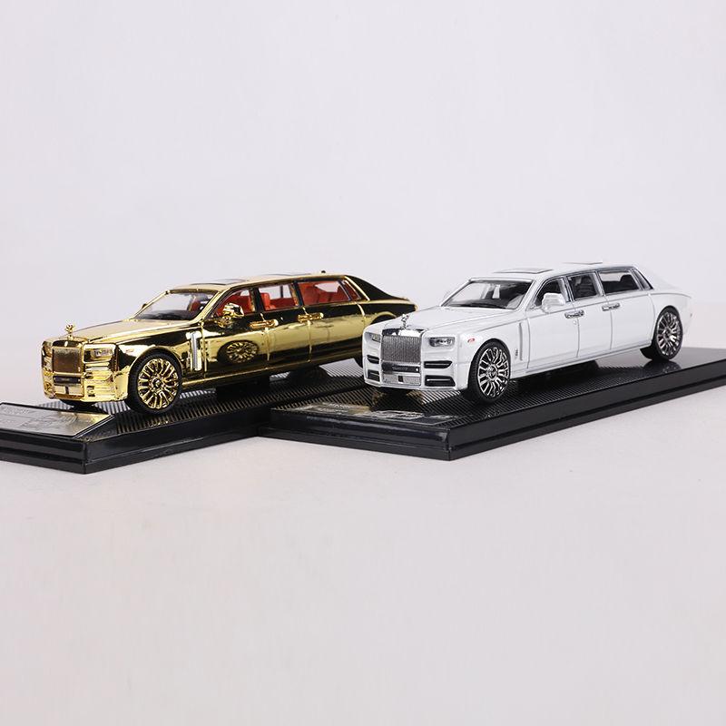 SCA 1/64 Rolls Royce Phantom VIII Alloy Racing Car Diecasts & Toy Vehicles Car Model Miniature Scale Model Car For Children