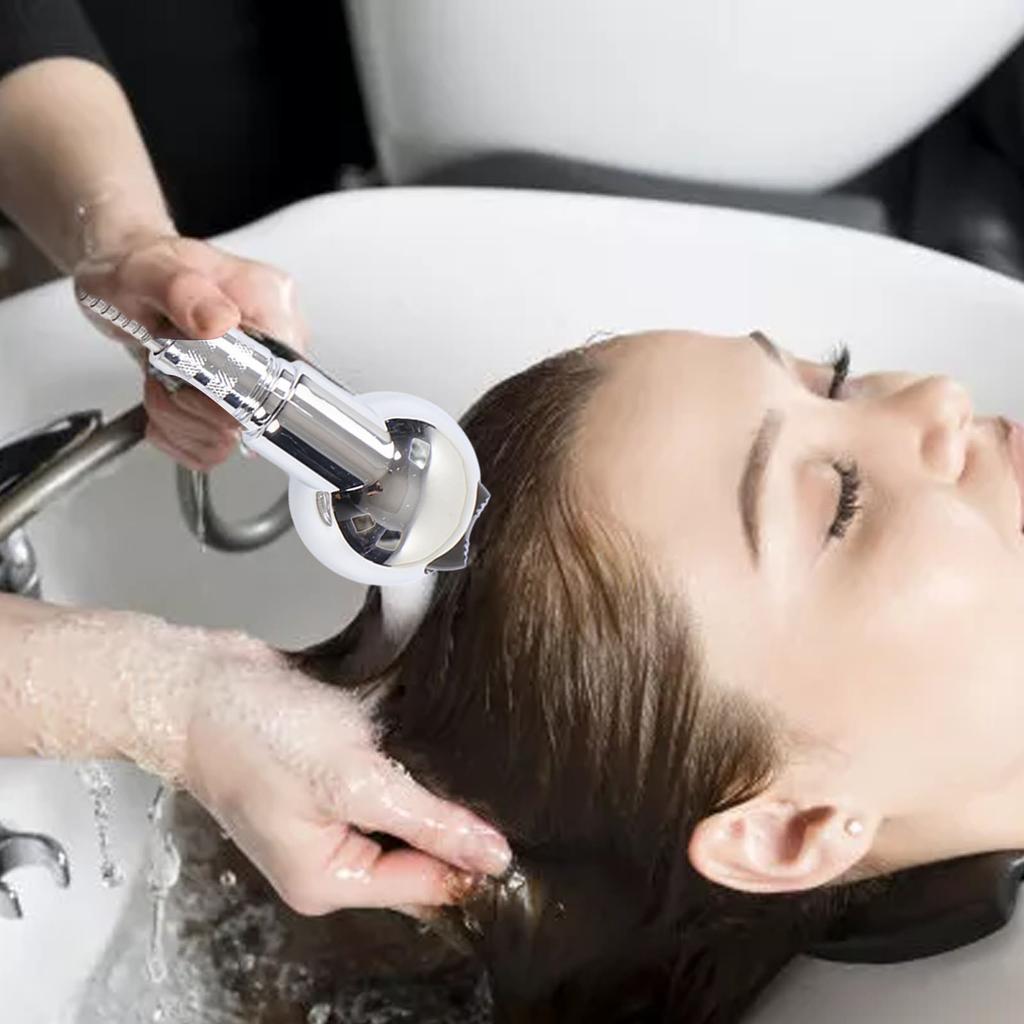 Salon Shampoo Bowl Sink Faucet Sprayer Kit Hot Cold Switch Shampoo Bed Faucet Sprayer with 120cm Hose