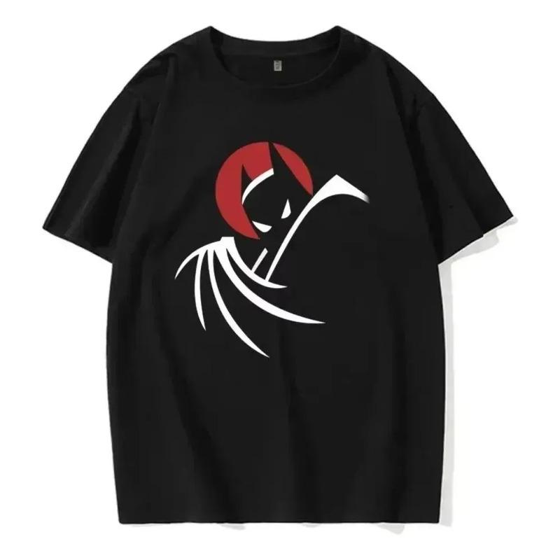 Camiseta Con Estampado Divertido De La Serie 2025 Bat Animat S