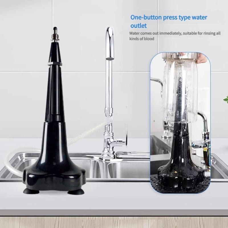 Multipurpose Cup Washer Pressure Washing Accessory Suitable for Stubborn Stains Portable Design Car Maintenance Home Use