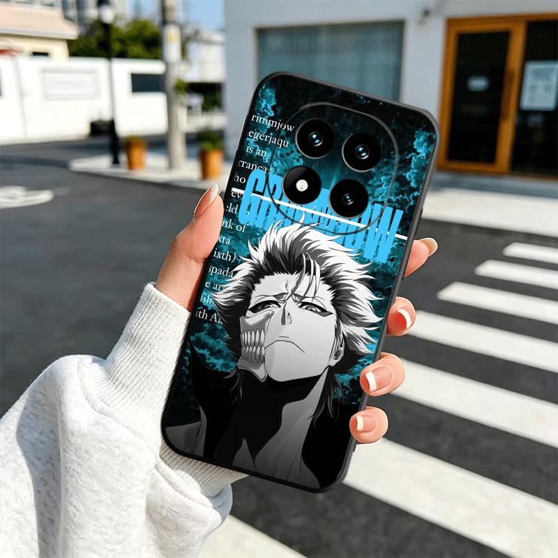 Bleach Grimmjow 6 Soft Phone Case for Xiaomi Redmi Note 12 13 14 15 Pro Plus 11 12S 11S 11T 10 4G Black Cover Back Shell