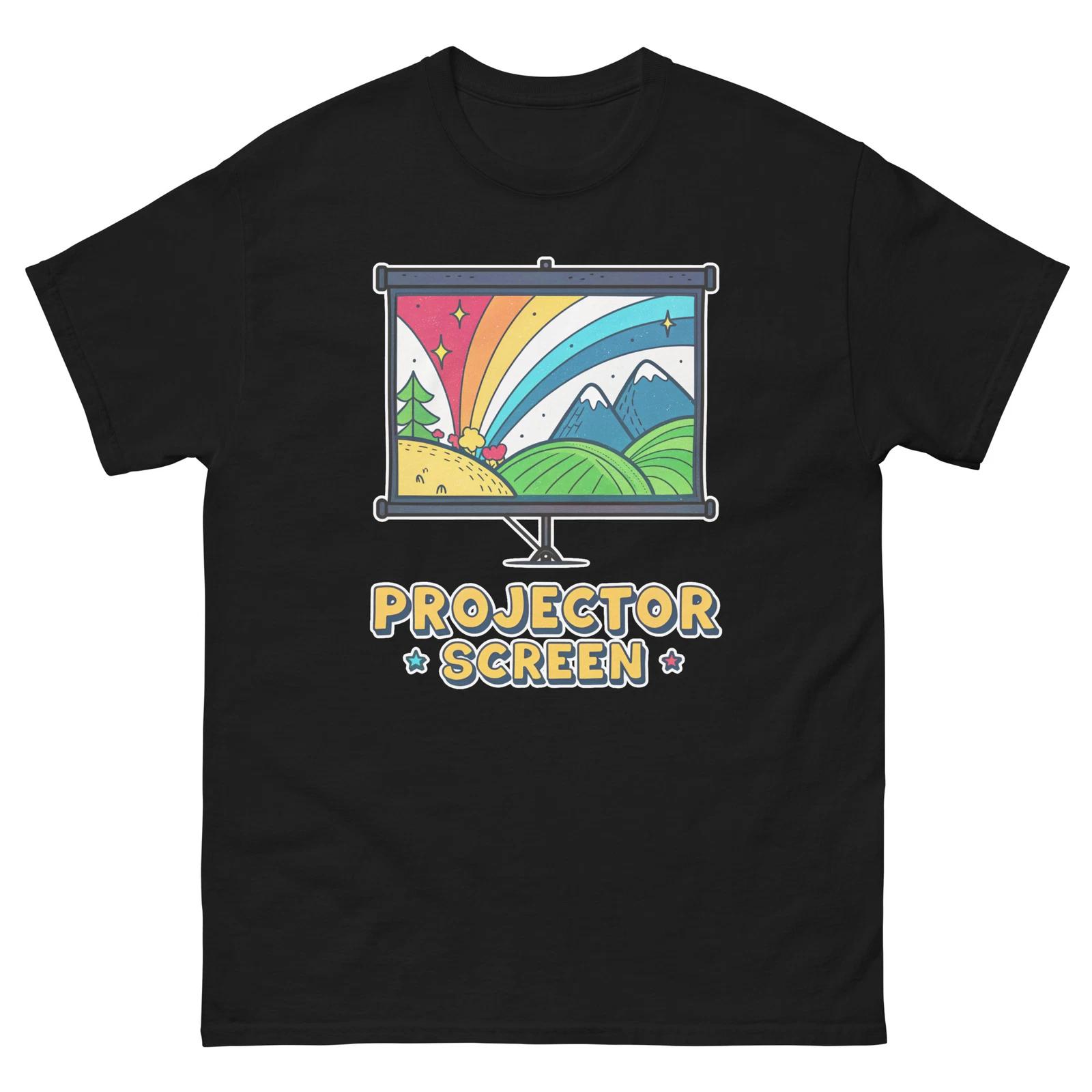 

Projector Screen Nightclub Bar Nightlife Party T-Shirt 2XL