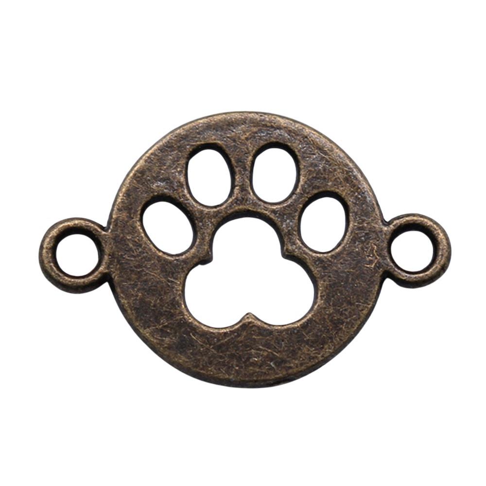 Paw Connectors Animal Theme Links For Pet Lover Jewelry Components Findings