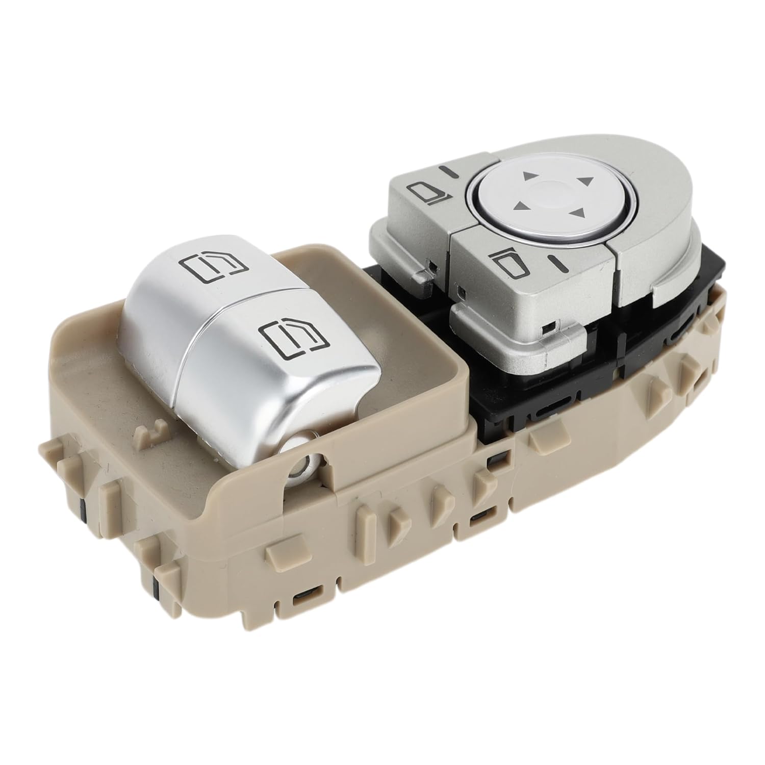Power Window Switch No.2059050302 Window Control Switch for Mercedes-Benz C180 C200 C300 Beige