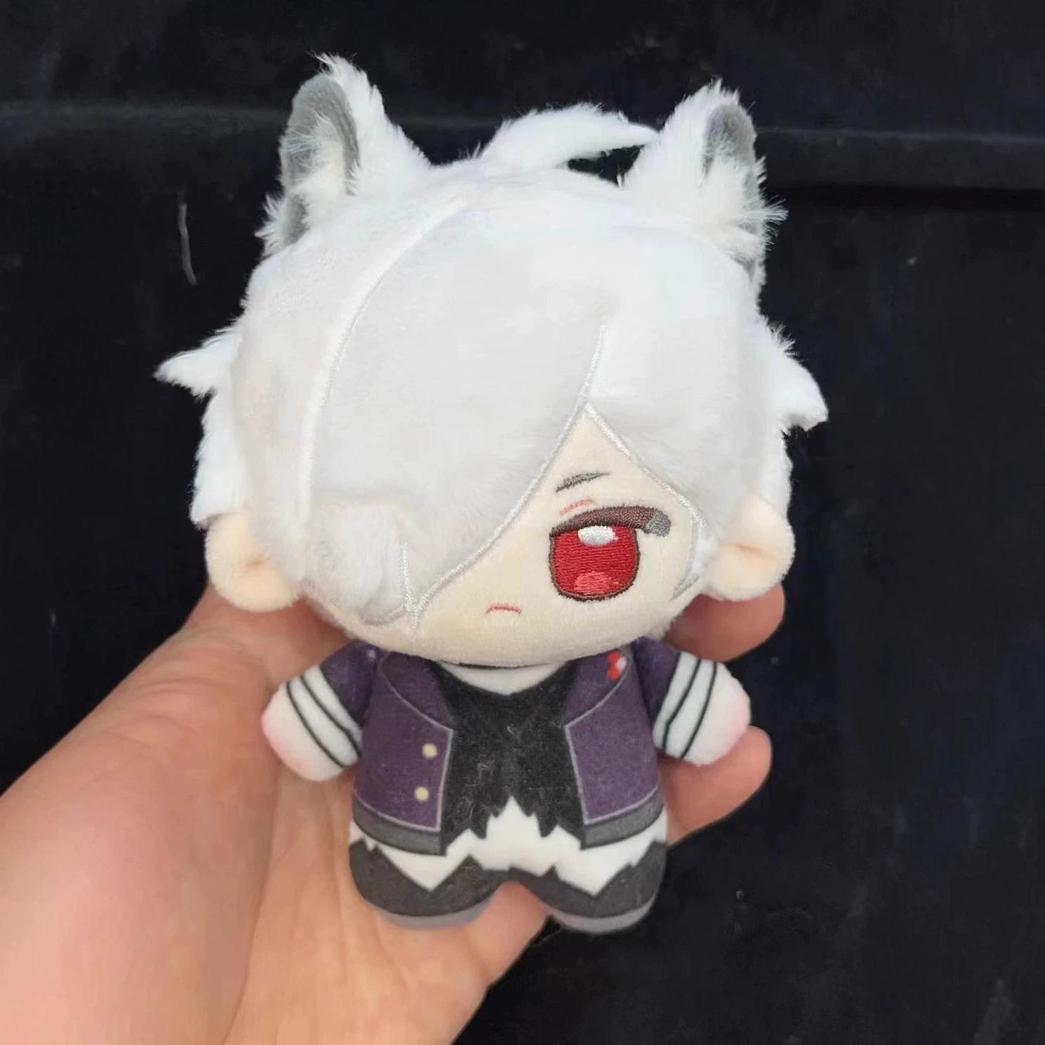 Diabolik Lovers Sakamaki Reiji 10cm Cotton Doll Sakamakisyuu Nunu Plush Doll Couple Schoolbag Decoration Keychain Christmas Gift