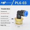 Copper Corrosion-Resistant Pneumatic Quick Connector Fitting for Air Compressors