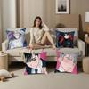 Anime A-Alien S-Stage Ivan Pillow Case Sofa Living Room Bedroom Double-Sided Printing Square Cushion Nap Time Pillow Case