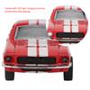 1/32 Scale Toy Car Model for Ford Mustang Vintage Alloy Diecast Car Model Classic Pull Back Car Replica for Kids Gift