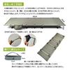 Dominant-X Cot Camping Outdoor Bed, Ultra Lightweight, Compact, Foldable, Quiet Design, Load Capacity 150kg, Waterproof, Breathable, Disaster