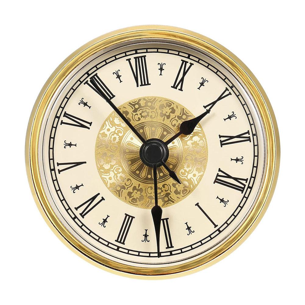 Klasické hodiny Řemeslné Vložkové Hodiny Strojek Quartz Průměr 78 mm Číslice Pro Domácí DIY Řemesla Multifunkční Instalace