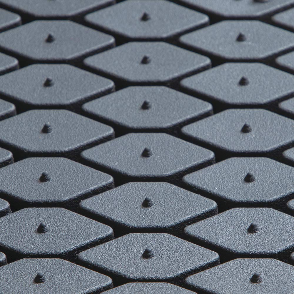 BONFORM FlexGuard Car Mats, 2nd Row, Minivan/Standard Car, 50x140cm, Black, 6455-05BK