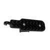 Adjustable Car Door Step Foldable Top Roof Foot Stand Pedal Ladder Universal Fit 7 Gear Door Latch for Trucks Cars Black