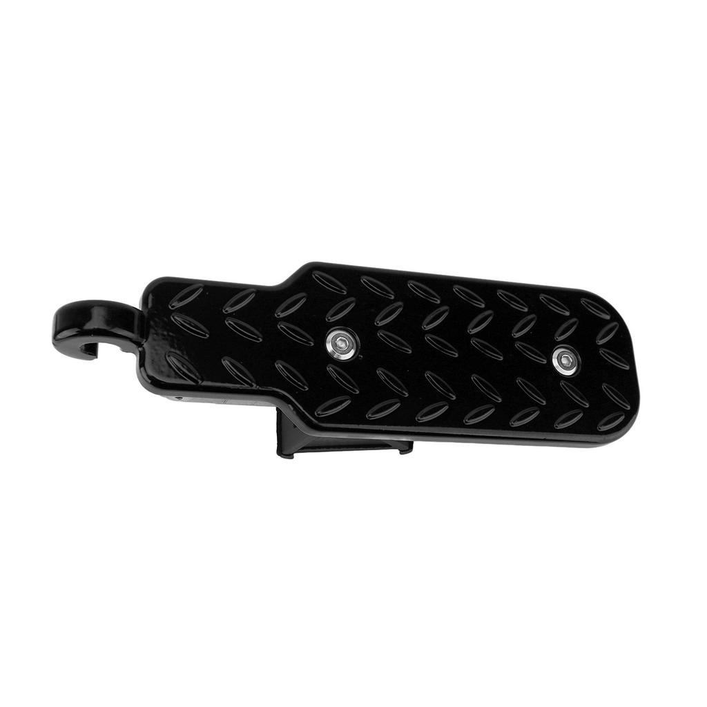 Adjustable Car Door Step Foldable Top Roof Foot Stand Pedal Ladder Universal Fit 7 Gear Door Latch for Trucks Cars Black