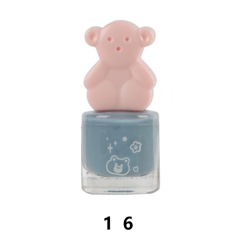 Water-based Cute No-bake Long-lasting Non-peelable Quick-drying Nude Color Odor-free Nail Polish