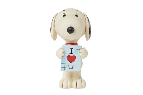 enesco Джим Шор Снупи с табличкой «Любовь» Мини 6016260