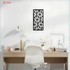 1pc Metal Wall Art Flower Pattern Elegant Home Decor Living Room Ornament Garden Decoration
