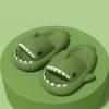 Cute Shark Slippers 4CM Platform Women Men Indoor Bathroom Slides Couples Summer Shoes Soft EVA Female Male Beach Flip Flops