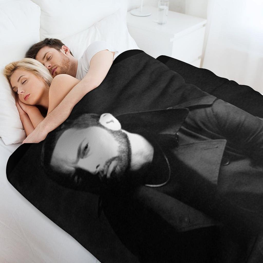 Eminem Throw Blanket Outdoor Soft Blanket for Picnic Beach Camping