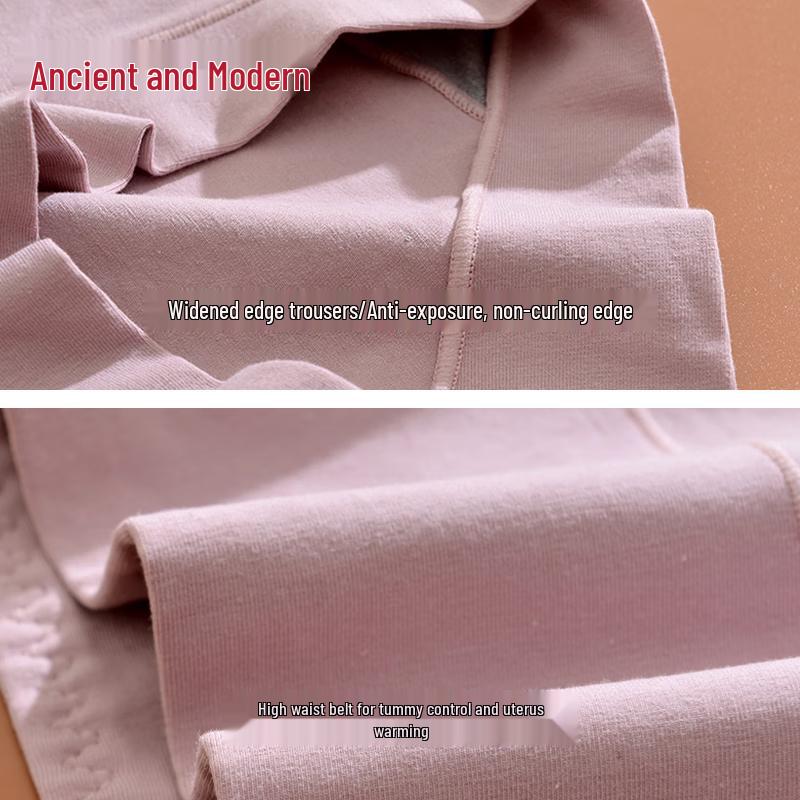 GUJIN Women's High-Waist Tummy Control Cotton Briefs (3-Pack)